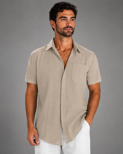 Men's Lightweight  Hawaiian Shirt – Short Sleeve with Pocket
