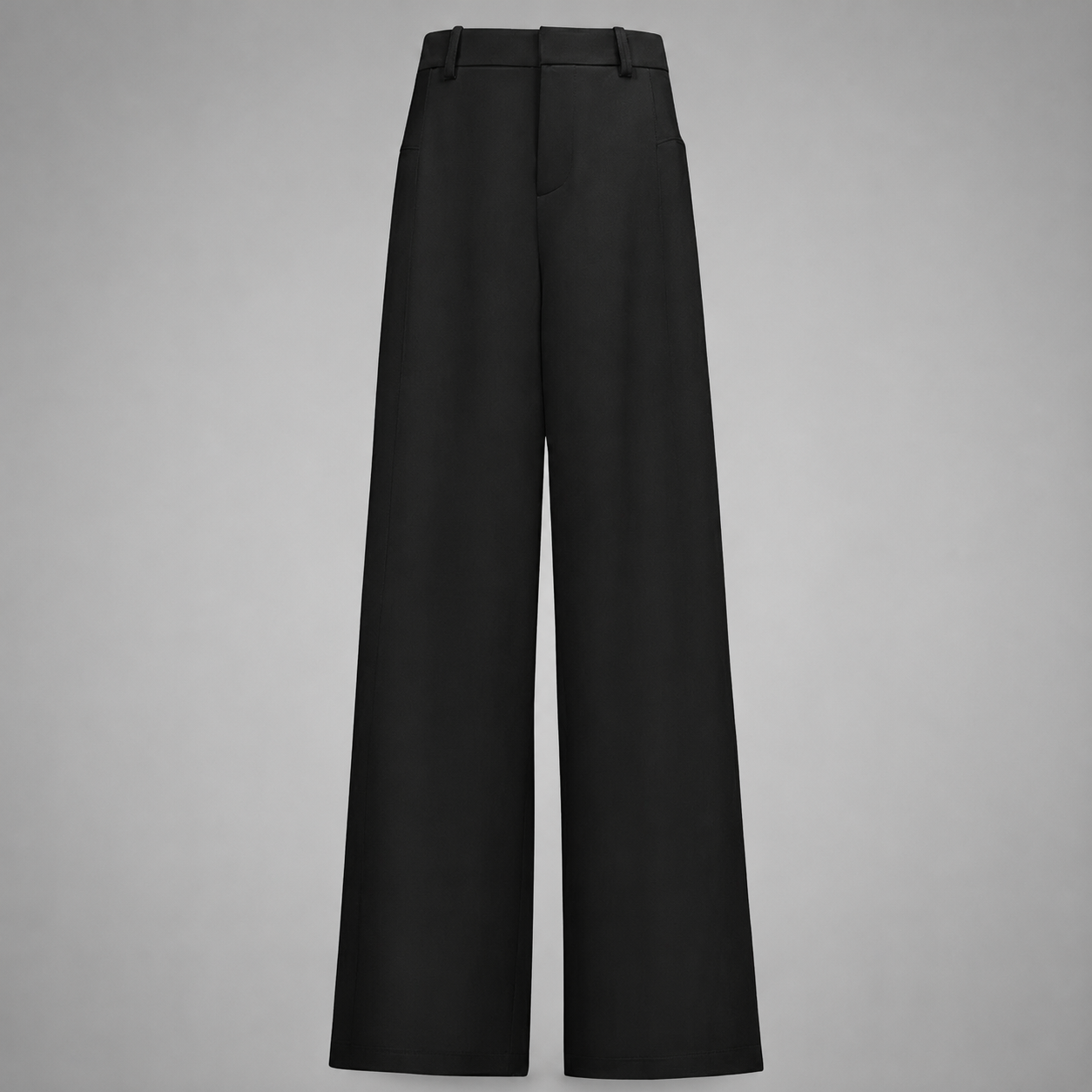 Women's Loose Fit Wide Leg Pants – Pleated Design in Lightweight Fabric