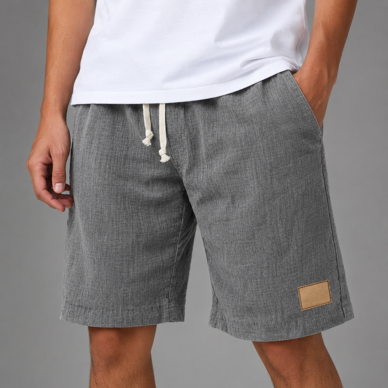 Men's Lightweight Cotton Shorts | Relaxed Fit Casual Summer Wear