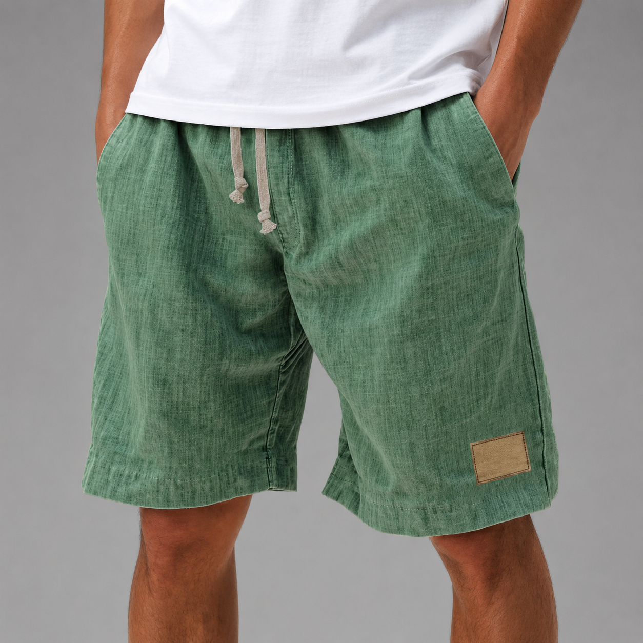 Men's Lightweight Cotton Shorts | Relaxed Fit Casual Summer Wear
