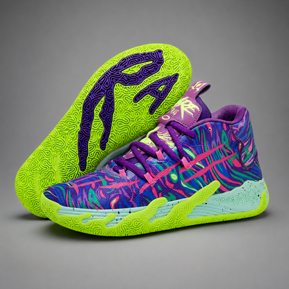 Men's Basketball Shoes – Structured Rubber Outsole with Supportive Midfoot