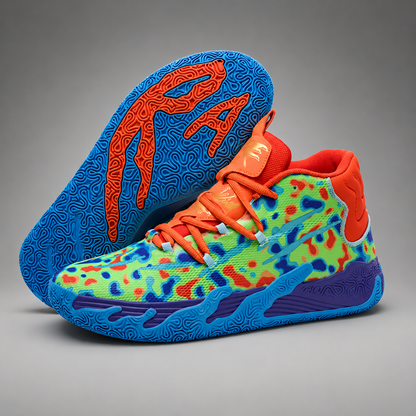 Men's Basketball Shoes – Structured Rubber Outsole with Supportive Midfoot