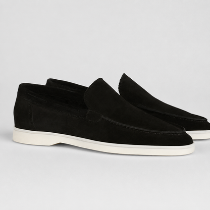 Men's Suede Loafers – Slip-On Design for Warm Weather