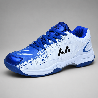 Men's Lightweight Badminton Sneakers – Non-Slip Sole, Lace-Up Closure